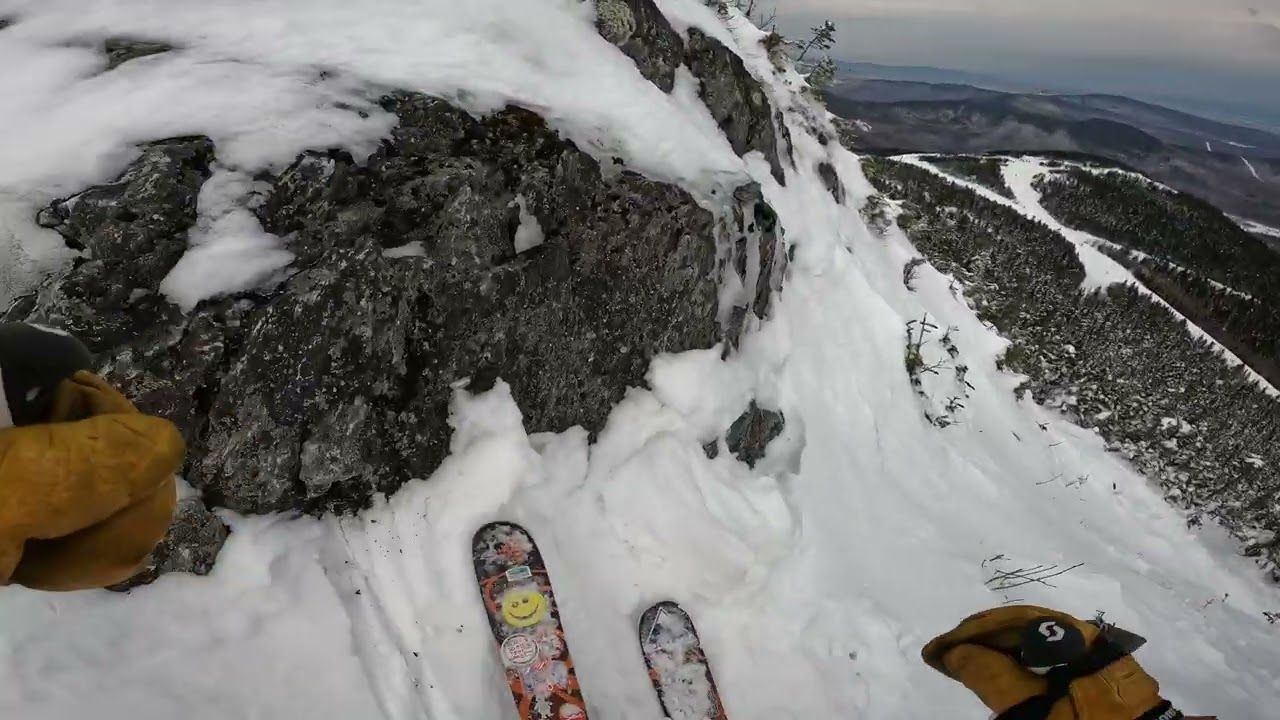Earning My Turns - Face Ridge to Pumphouse to Green Beret - Jay Peak (2024)