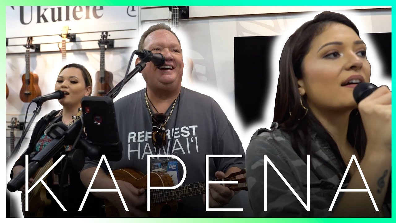 Kapena Jamming at NAMM 2020 | Kanile`a `Ukulele