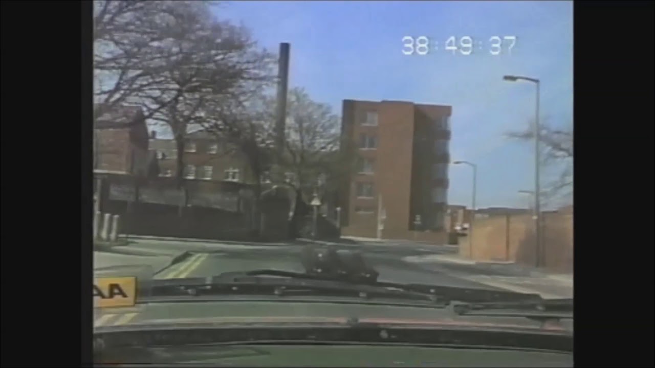 No 31. Dashcam 1989 Style...A Drive Around Pontefract 9.4.89