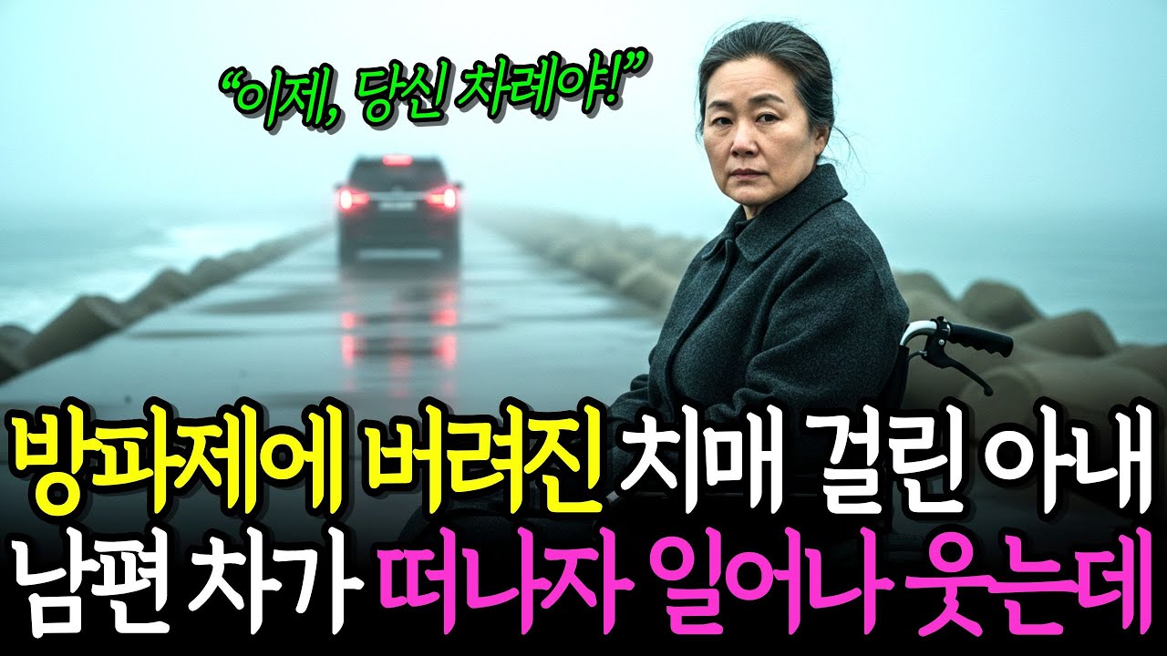 치매 걸린 아내를 방파제에 버리고 떠난 남편, 차가 사라지자 그녀가 일어나 웃는데..ㅣ노후사연ㅣ감동사연ㅣ사연라디오ㅣ오디오북