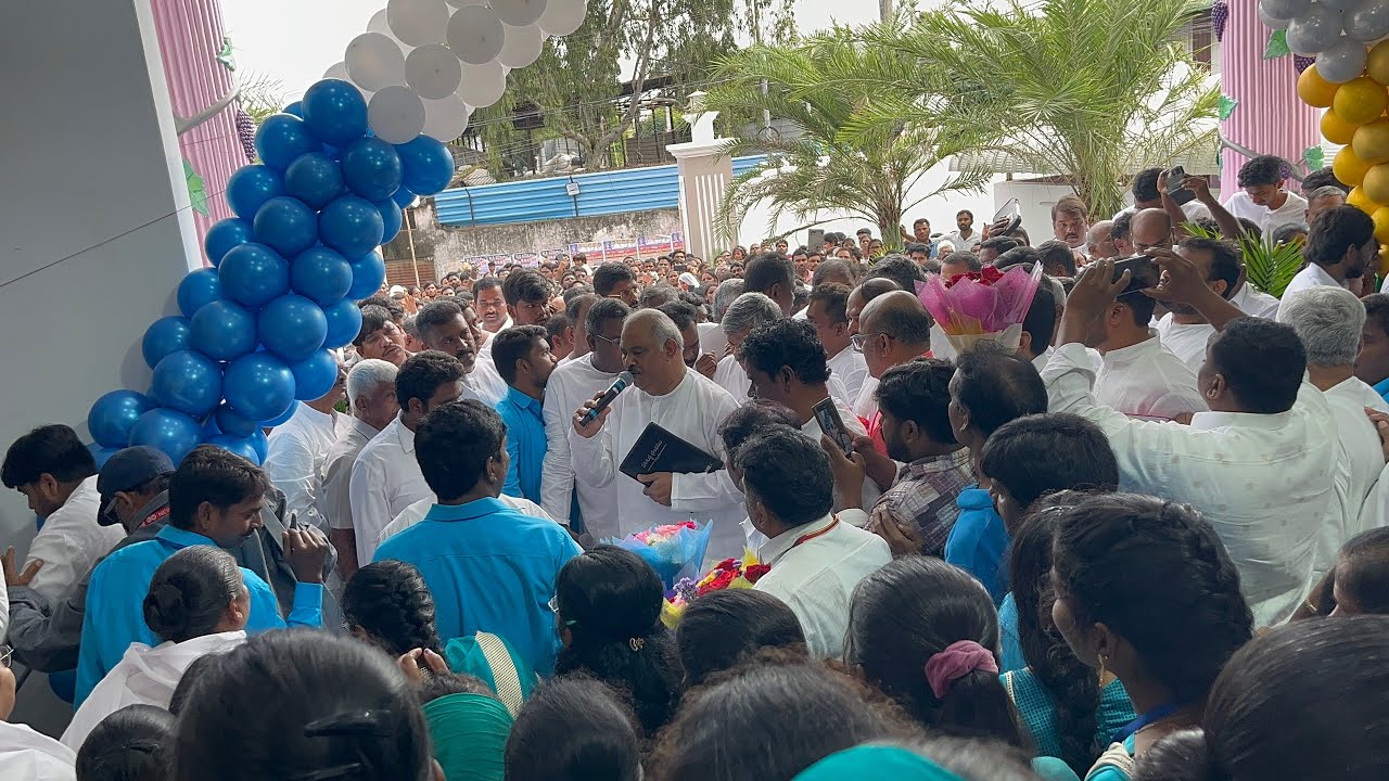 Nuthana madhuram hosanna ministries Hyderabad  ￼ pastor John Wesley ##christianactivity ￼￼