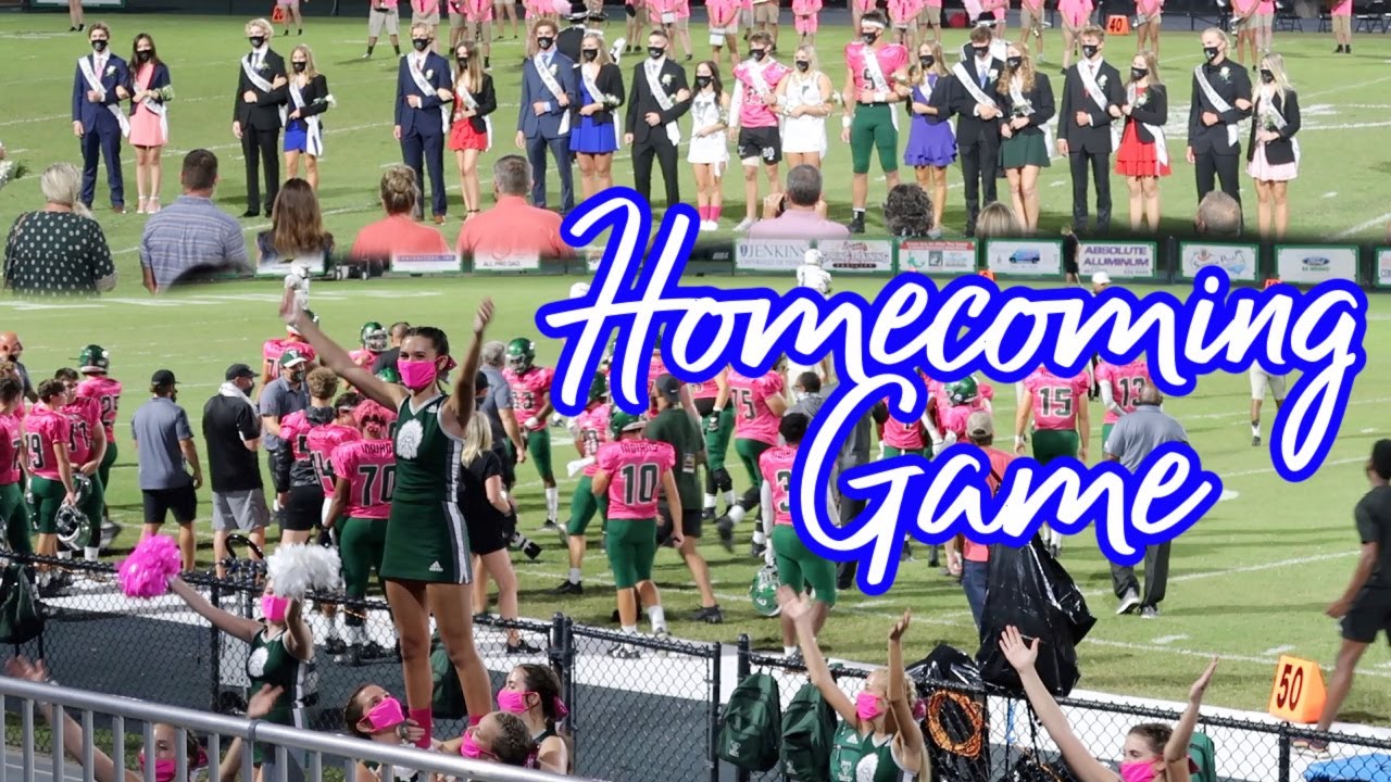 HOMECOMING KING & QUEEN FOOTBALL GAME! WE VLOGED! EMMA AND ELLIE