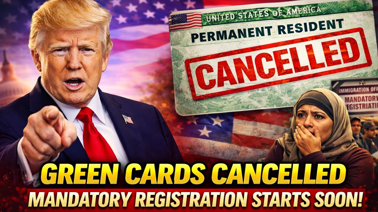 Green Card Holders Shocked! New US Immigration Law Just Changed Everything