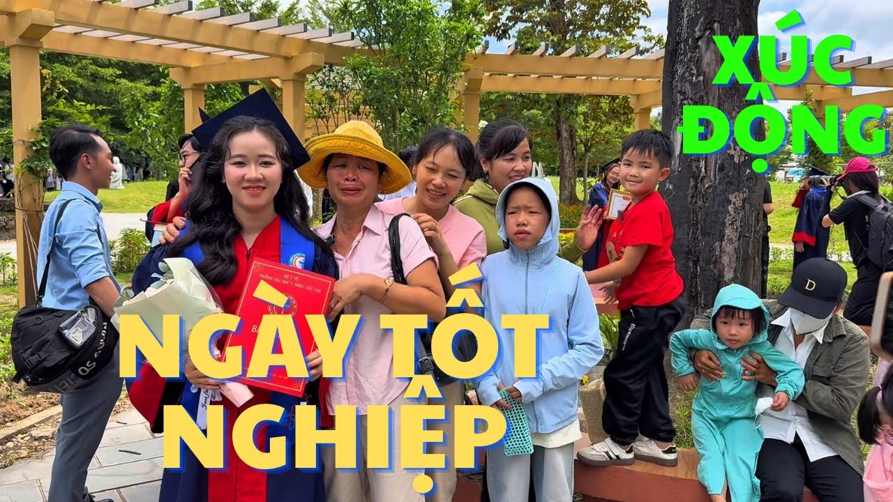 Vlog ngày Út Kha nhận bằng bác sĩ/kỳ kỳ tv & Family
