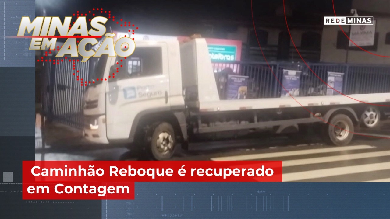 Caminhão Reboque é recuperado em Contagem - Jornal Minas