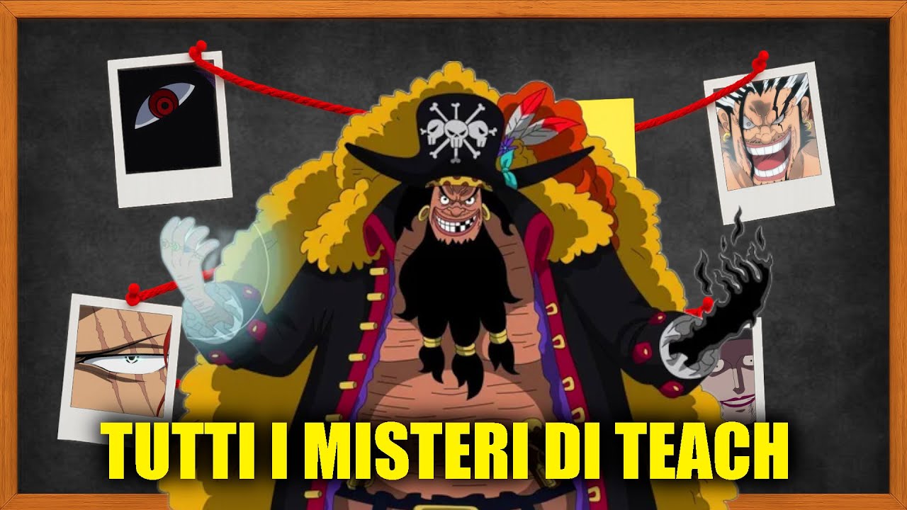 TUTTI i MISTERI di BARBANERA (15) SPIEGATI - il PIRATA DEFINITIVO di ONE PIECE