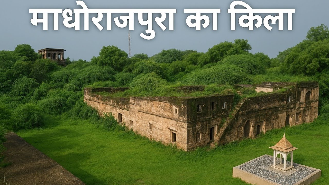 माधोराजपुरा का किला (जयपुर)#vlog #travelblog #sorvjoshivlogs 