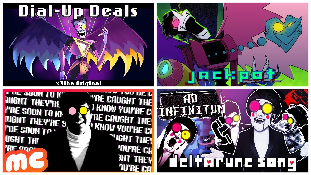The 4 spamton songs REMIXED together for even more spamton.