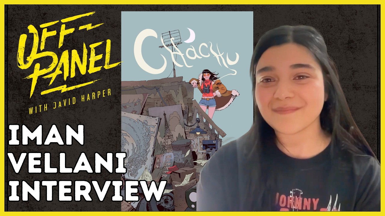 Iman Vellani talks the magic of comics, the Ms. Marvel experience, Chachu, and more on Off Panel