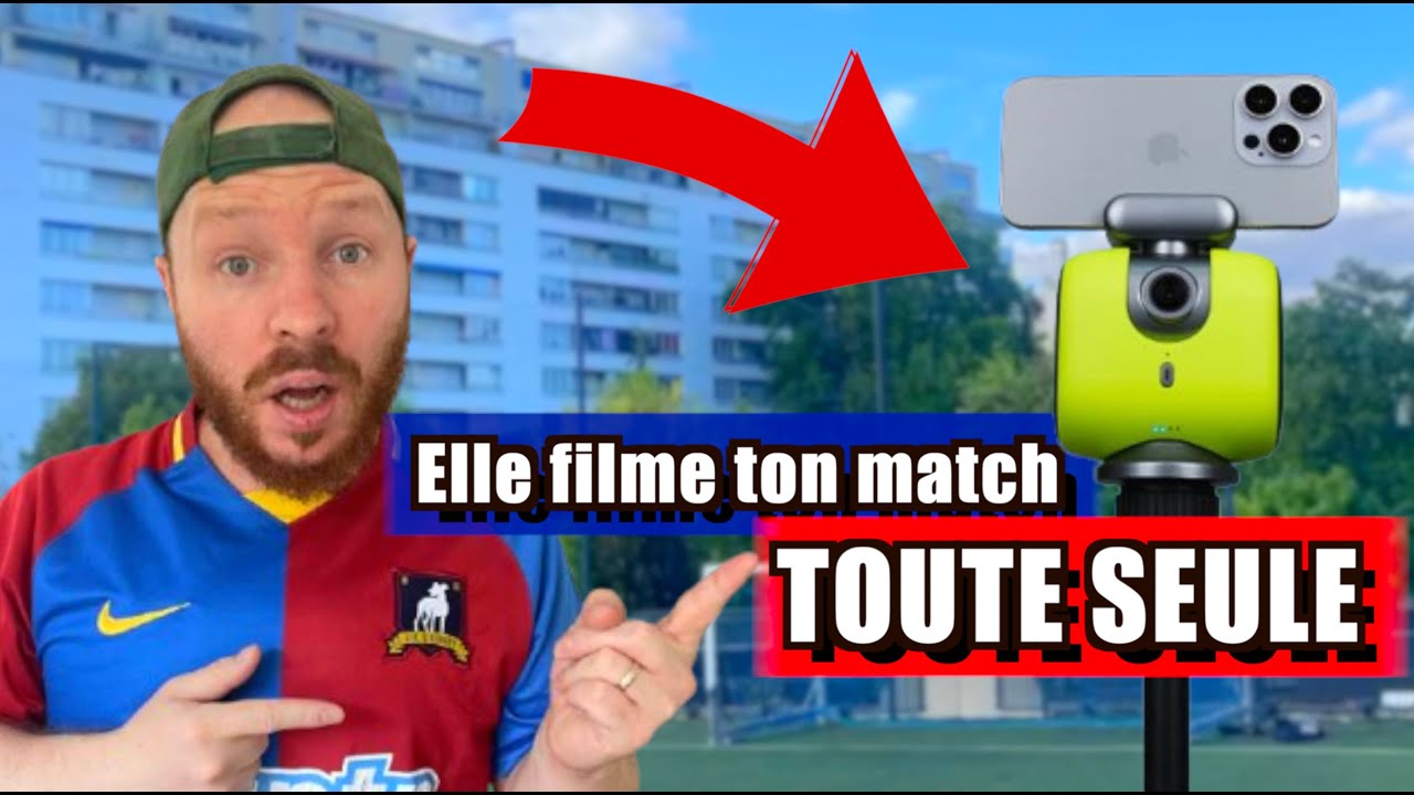 Je teste la camera de sport XBOTGO CHAMELEON ! Cette caméra filme un match SANS CAMÉRAMAN !