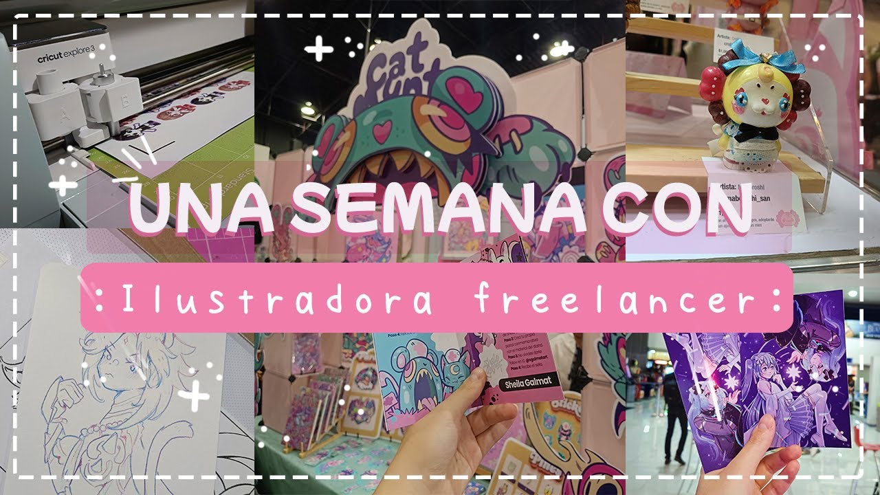 🎀una semana como ilustradora freelancer🎀