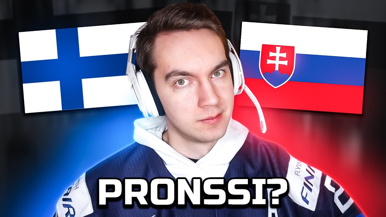 🔴 Suomi vs Slovakia (PRONSSI) *OLYMPIALAISET KISASTUDIO*