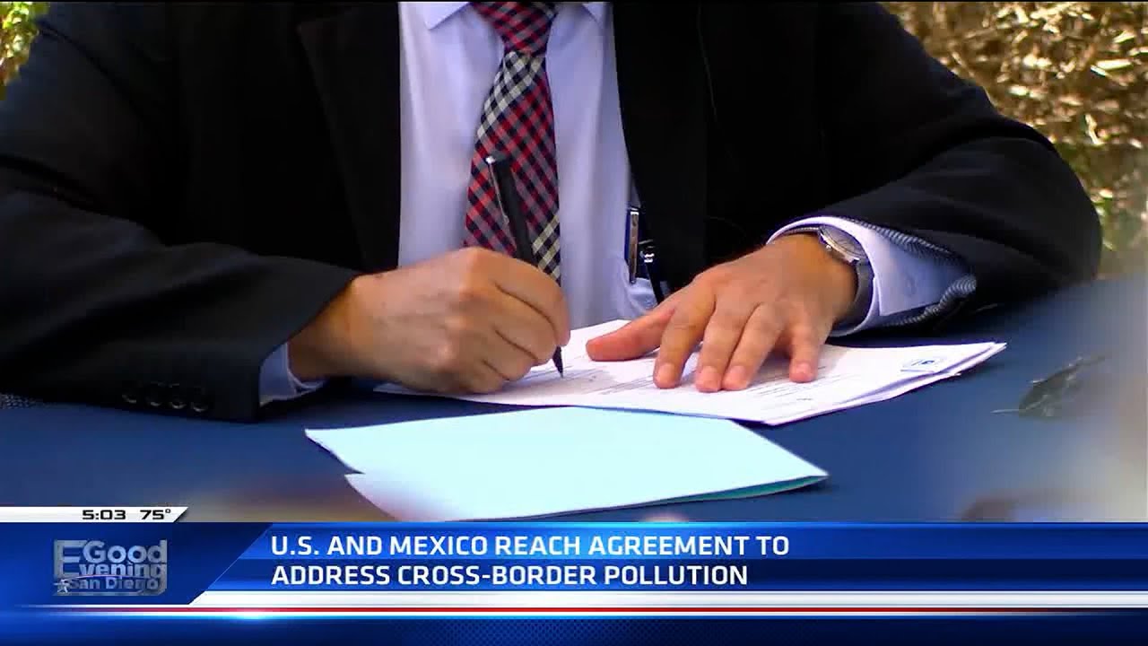 U.S. & Mexico Reach Agreement to Address Cross-Border Pollution