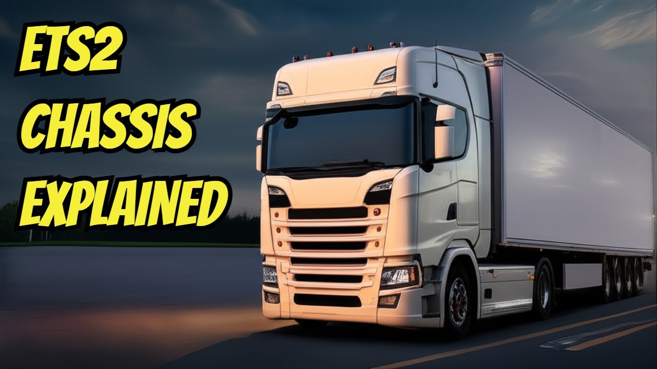 Разборка шасси ETS2: 4x2, 6x4, 8x4, 12x6 &mdash; это просто!