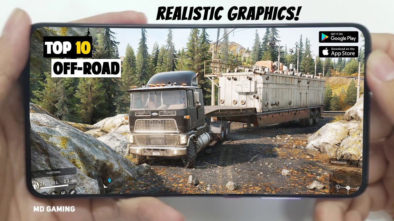 🔥TOP 10🔥Realistic Offroad Simulator Games For Android & IOS 2020 | Offline Offroad games for android