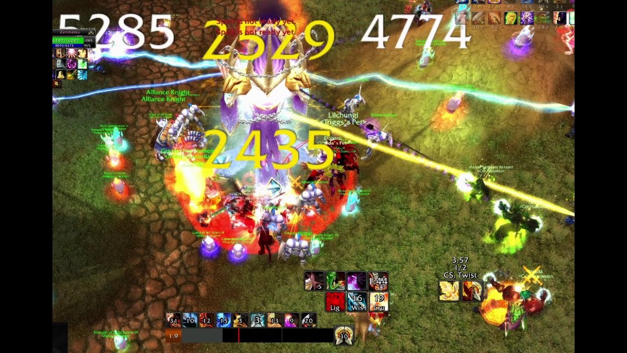 2,700 DPS Ret Paladin | Hyjal Rage Winterchill | TBC Classic