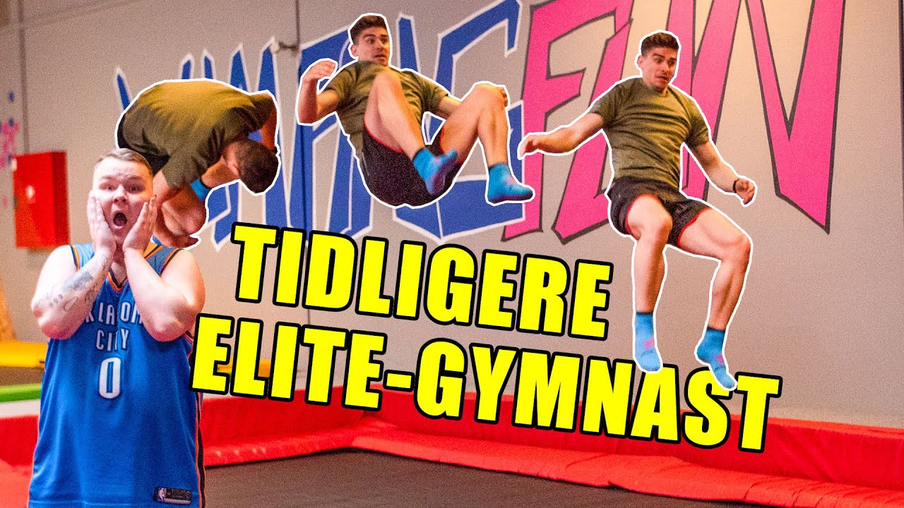 Vi har K&AElig;MPE TRAMPOLINPARK for os selv!