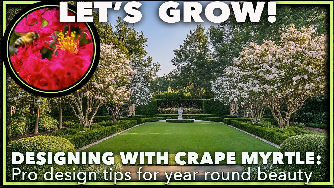 CRAPE MYRTLE CARE SECRETS: Varieties, Care tips & Landscape Design Ideas