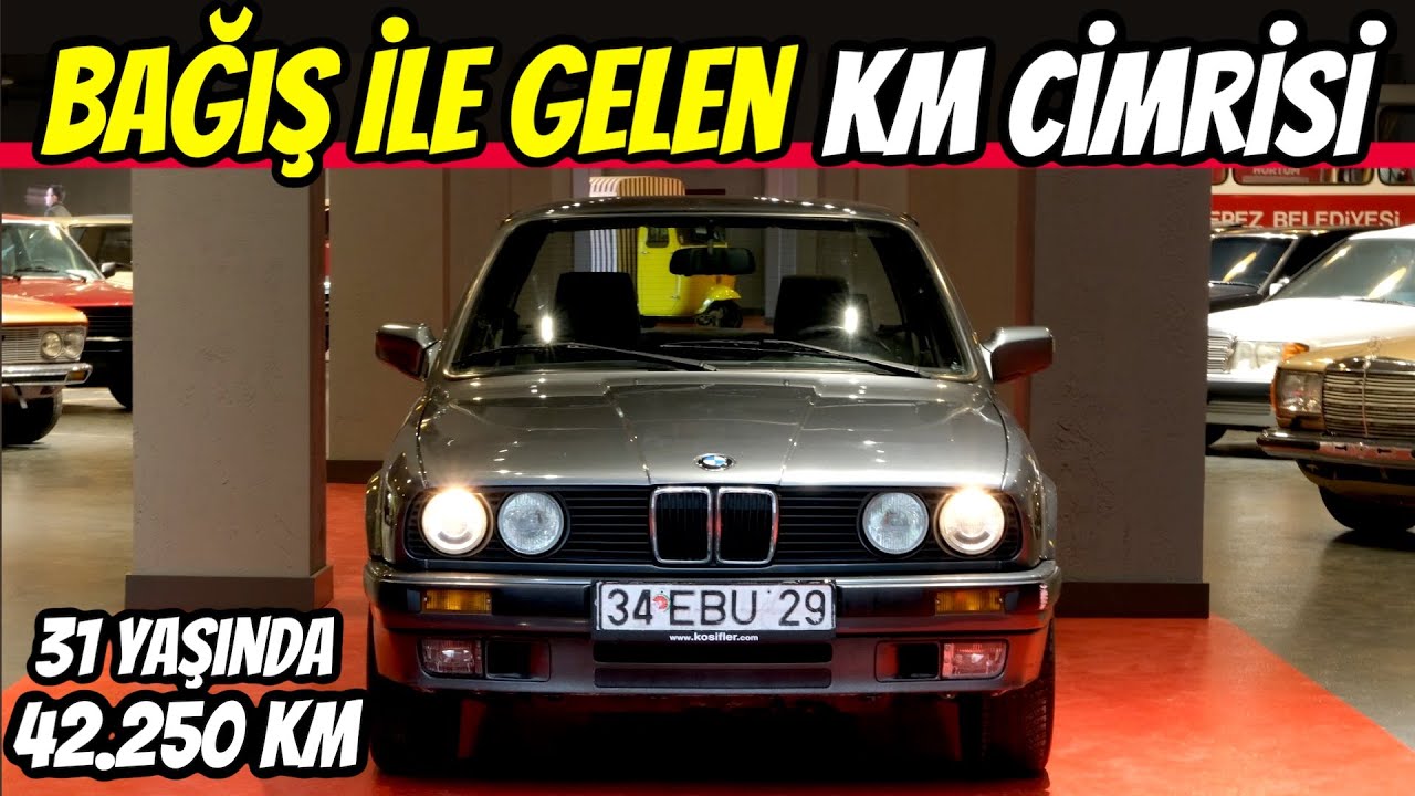 KM CİMRİLERİ | BMW E30 316i | 42.250km | Nostaljik Araç Müzesi'nin KM Cimrisi