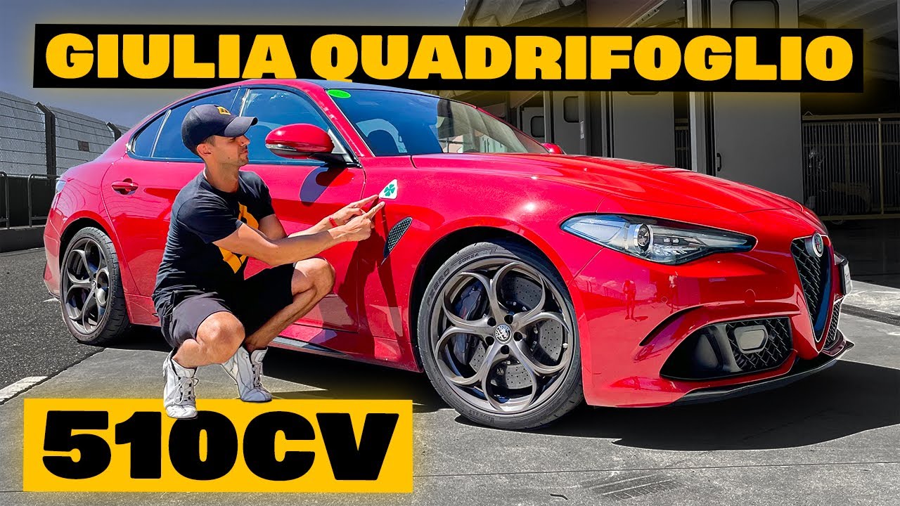 LA MIGLIORE ? - GIULIA QUADRIFOGLIO - PROVA IN PISTA!