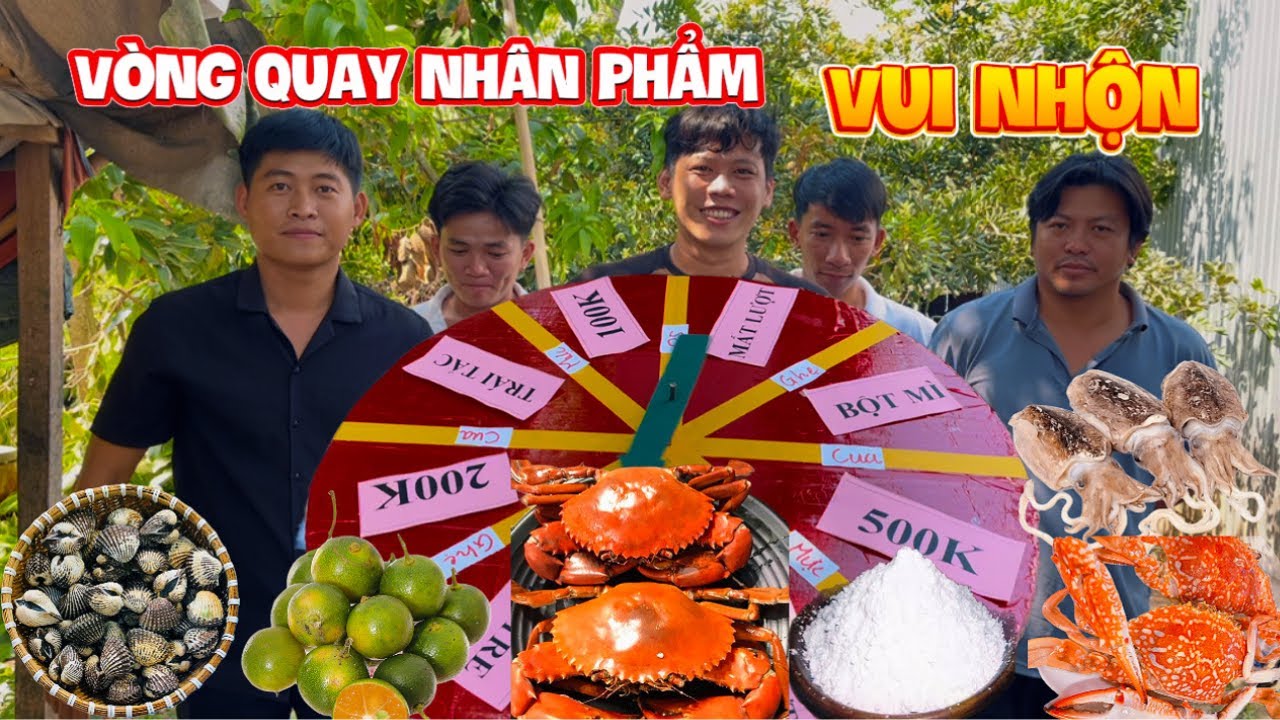 Trò chơi Vòng Quay May Mắn nhân phẩm có thưởng | HoàiPhong TV