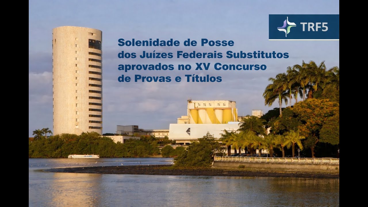 Solenidade de Posse dos Novos Juízes Federais Substitutos