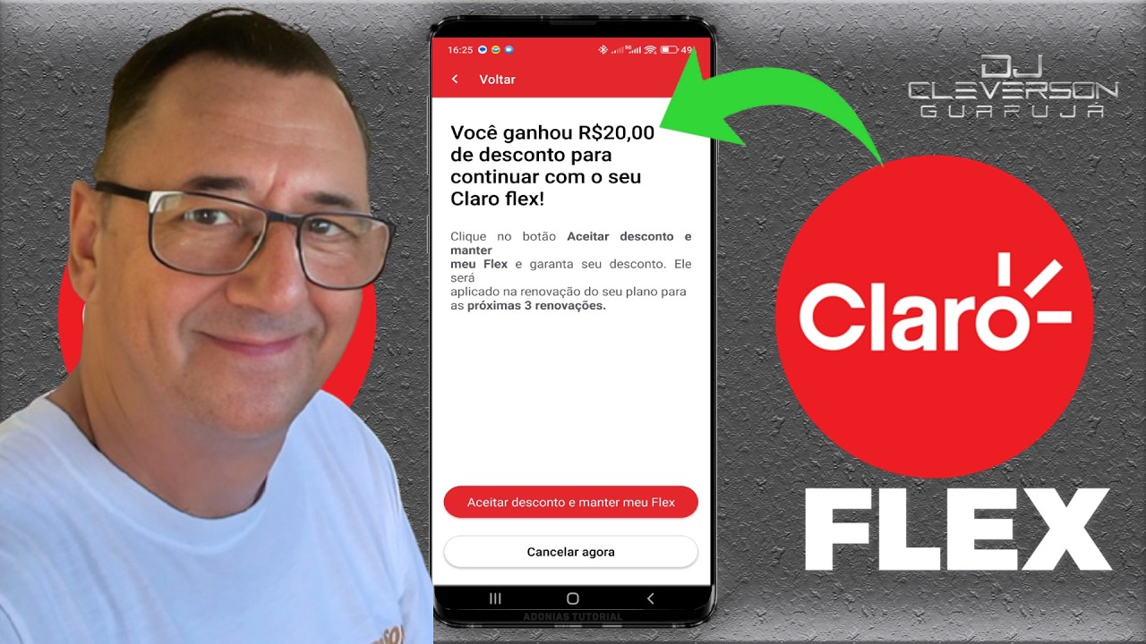 MACETES DE DESCONTO NO CLARO FLEX 2026 PLANO PR&Eacute; PAGO