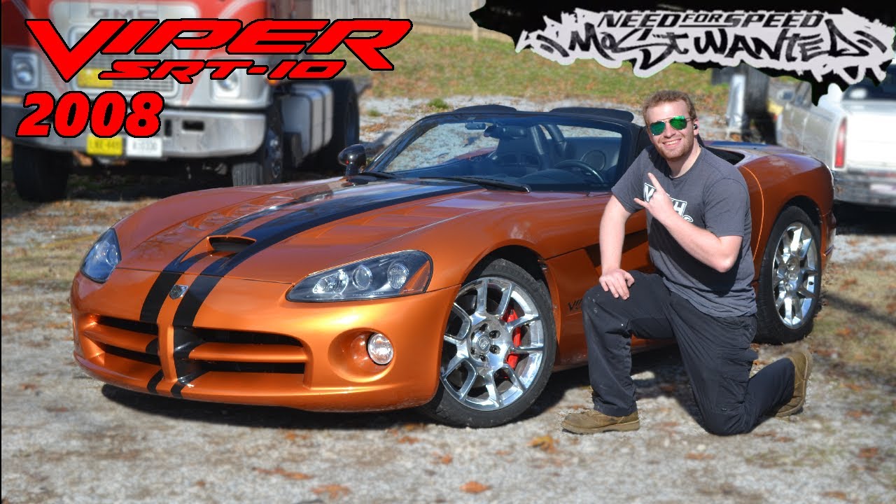 DREAM CAR! 2008 Dodge Viper SRT10 Walkaround / Review -NFSMW 2005 Intro-