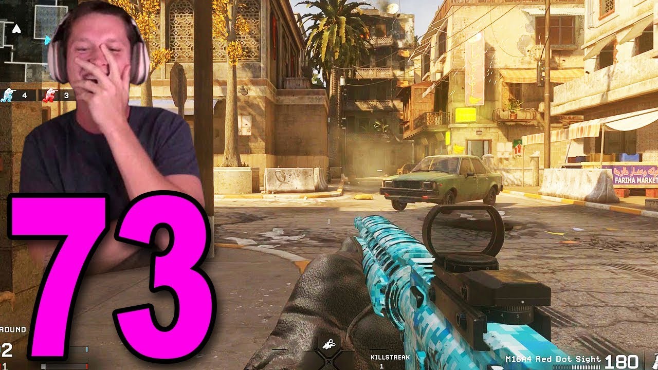 HIS GRENADES LOL 😂 - Pink Wall Modern Warfare Remastered Part 73