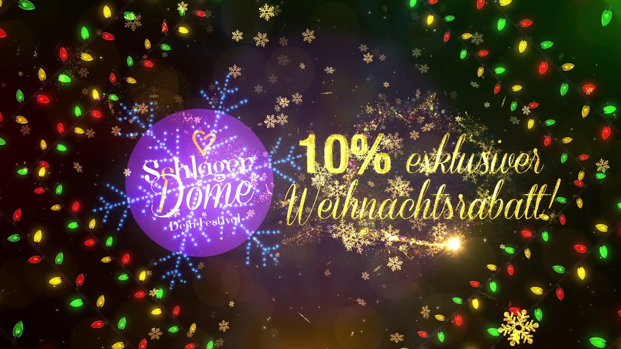 SchlagerDome 2020 Weihnachtsaktion
