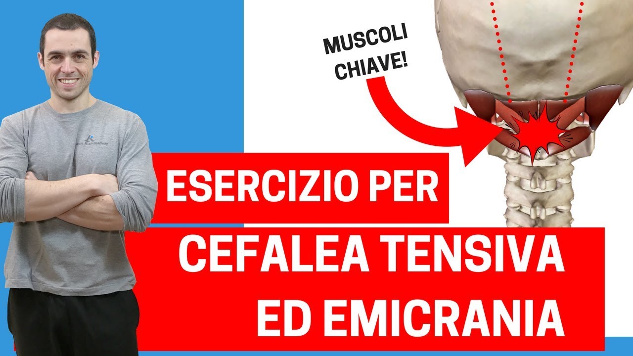 Questi muscoli possono aiutarti (velocemente) con EMICRANIA e CERVICALE