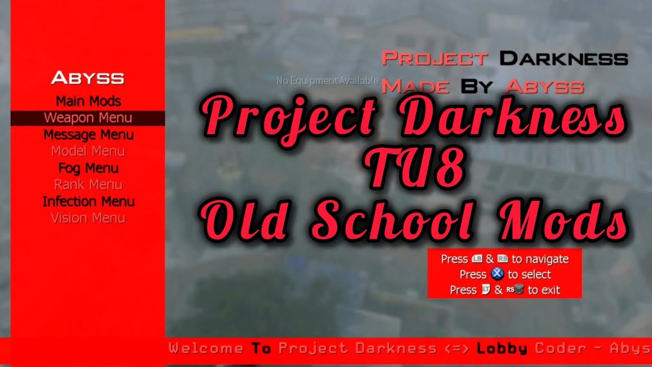 Old School Mods | MW2 | TU8 | Project Darkness | Offline Only | (RGH/JTAG) [+Download]