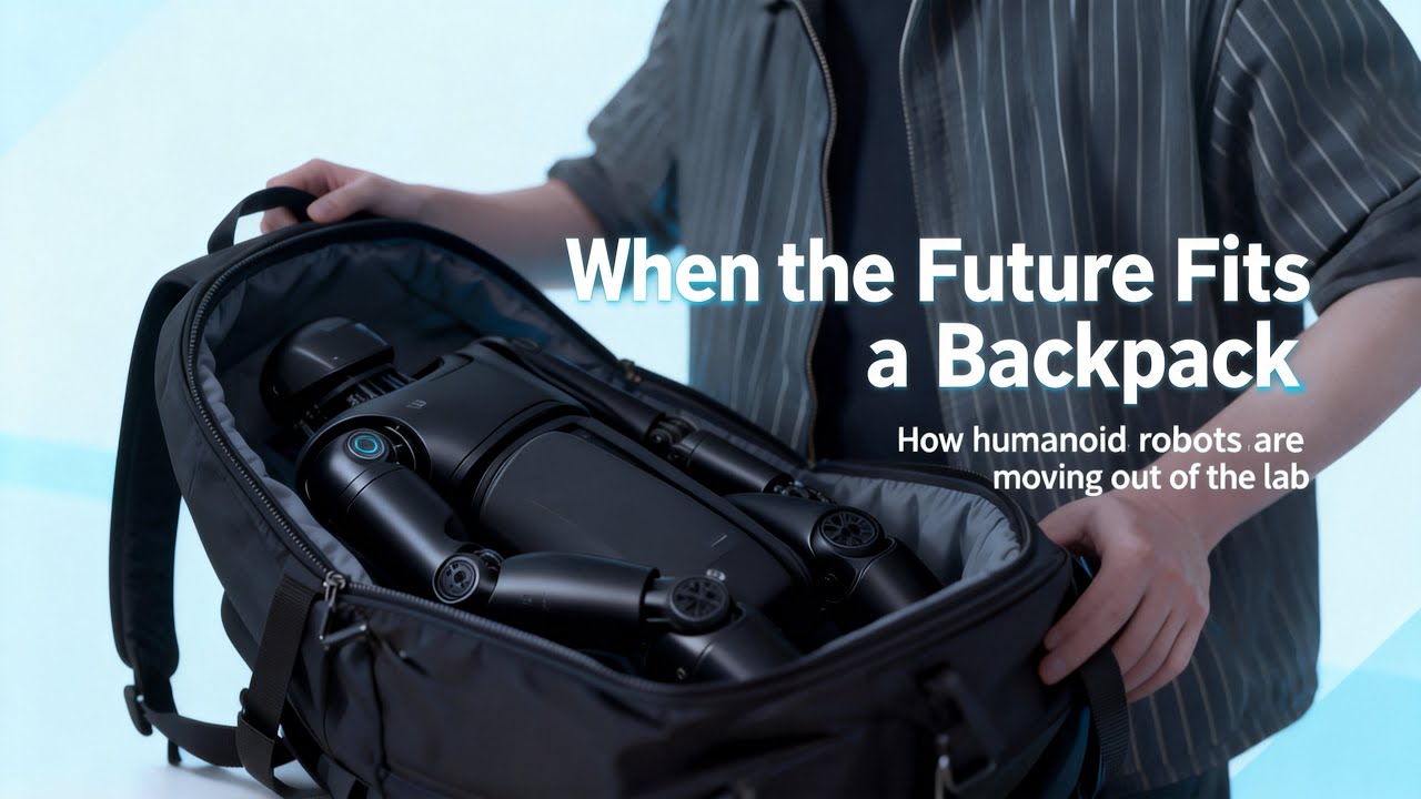 Giant in a Backpack: How Humanoid Robots Finally Went Mass-Market，AGIBOT Takes a Different Approach