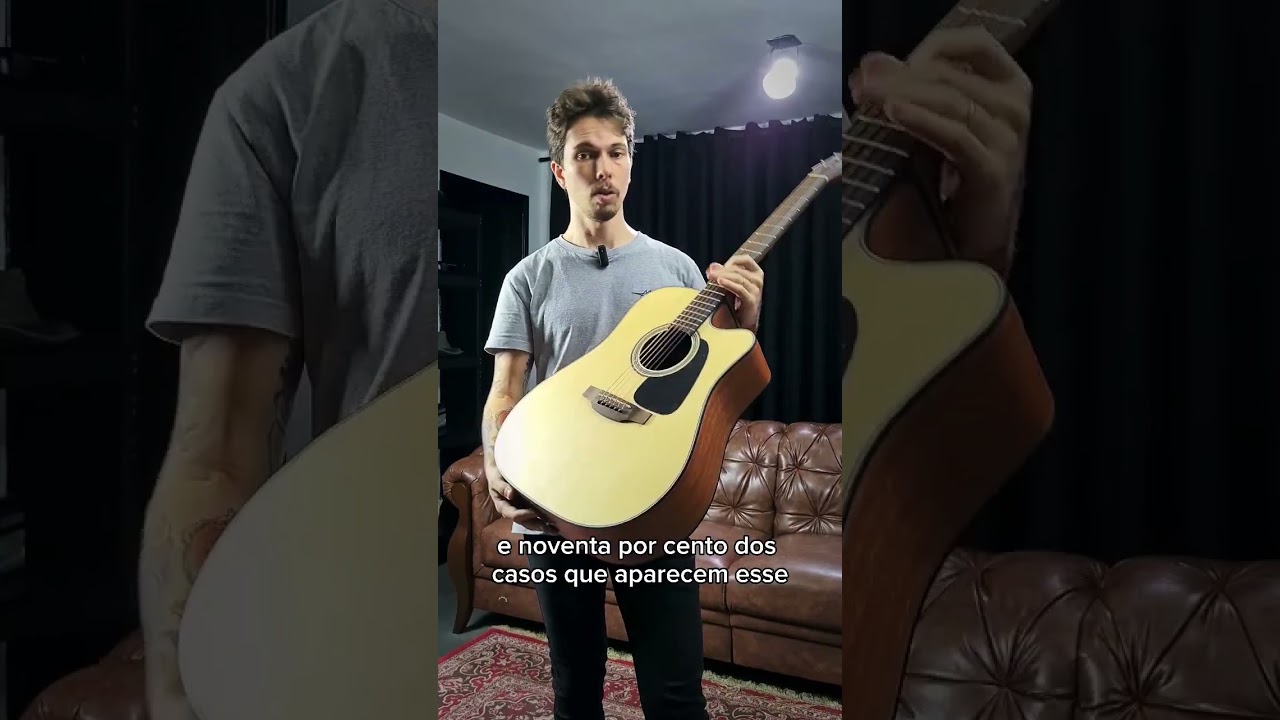 (Takamine) Diferença de volume entre as cordas 