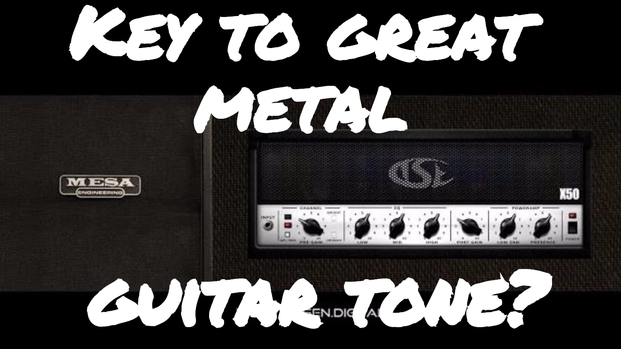 3# Key to great metal guitar tone ? TSE X50 + Rosen Digital IR  (FREE AMP VST)