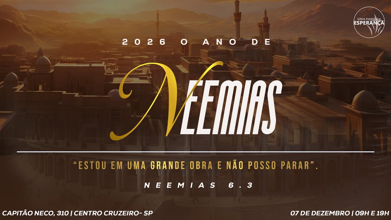 2026 O ANO DE NEEMIAS | 9h