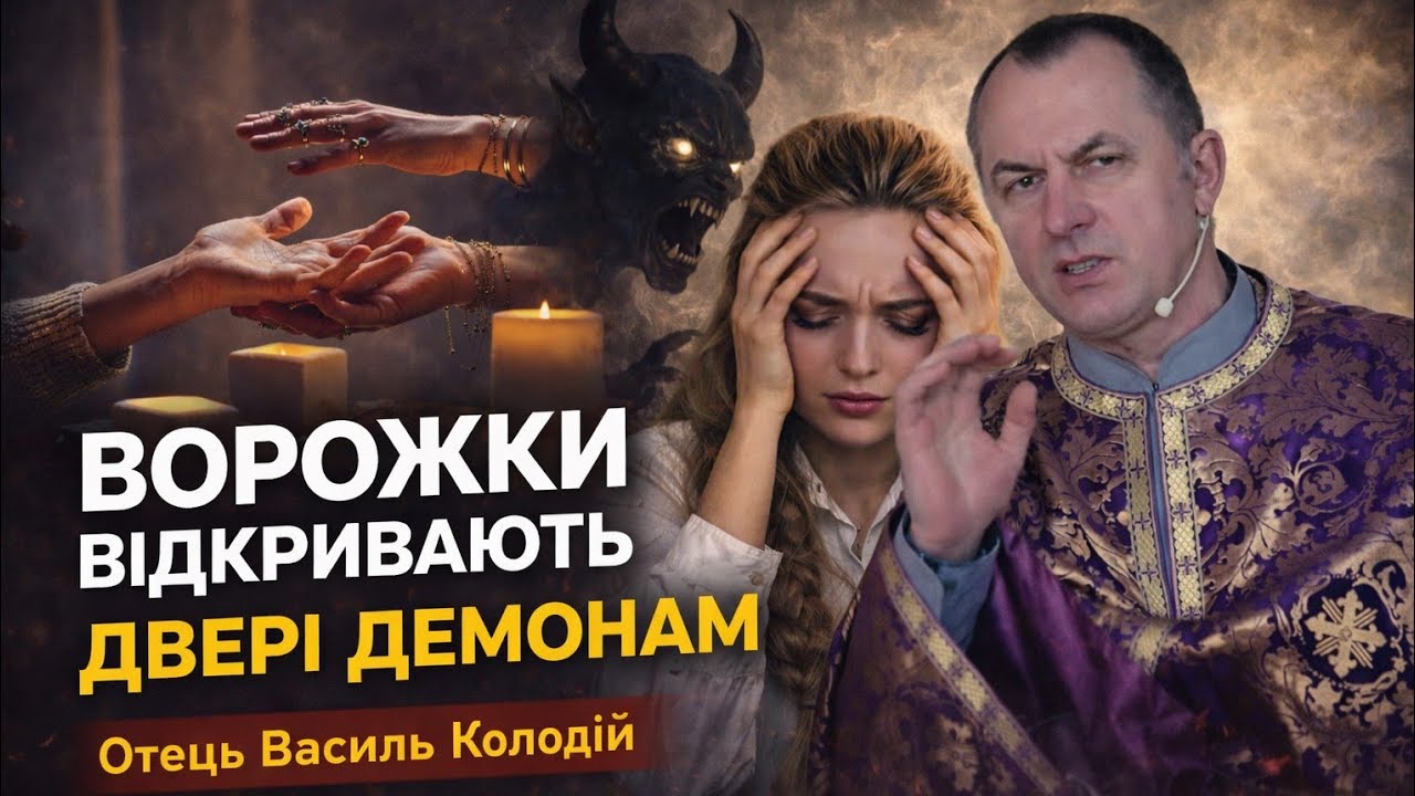 Отець Василь Колодій: Ворожки, магія і демони — що насправді стоїть за цим?!