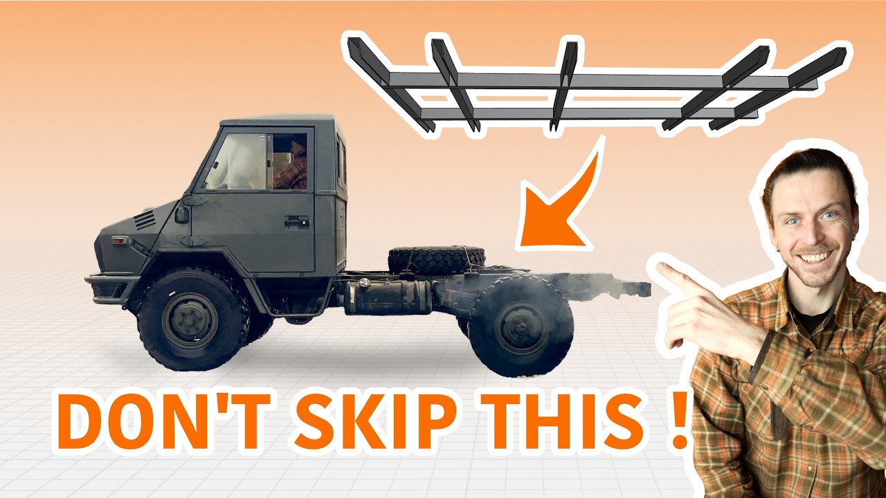 The Planning Continues | Subframe for Our Iveco 4x4 Overlander