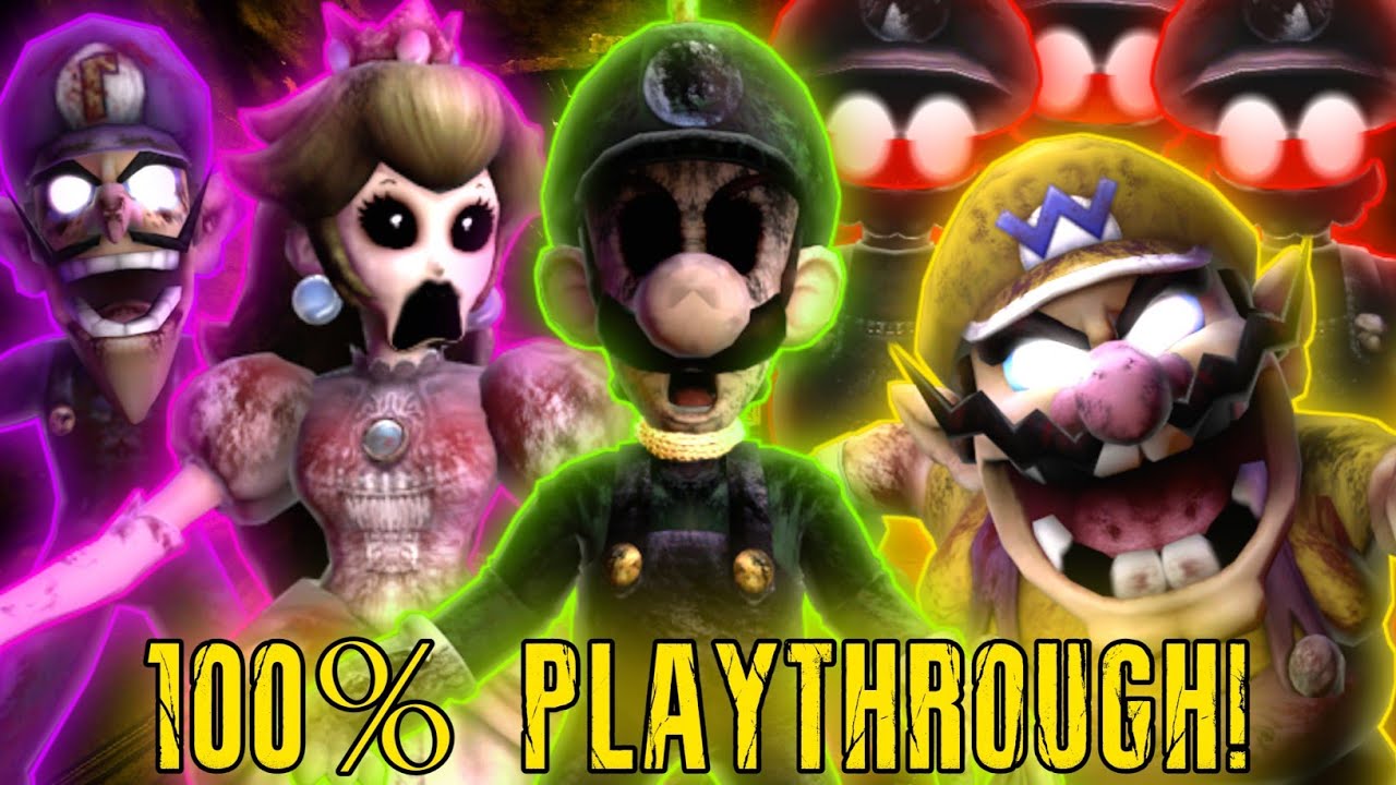 Five Nights At Wario's: Rebooted V2.0 | Standard Mode 100% Playthrough!