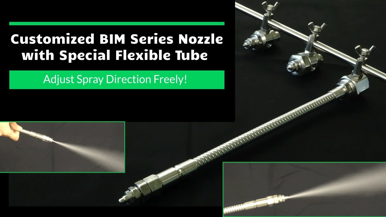 Flexible Tube, Flexible Aiming — BIM Spray Direction Adjustable Type | IKEUCHI
