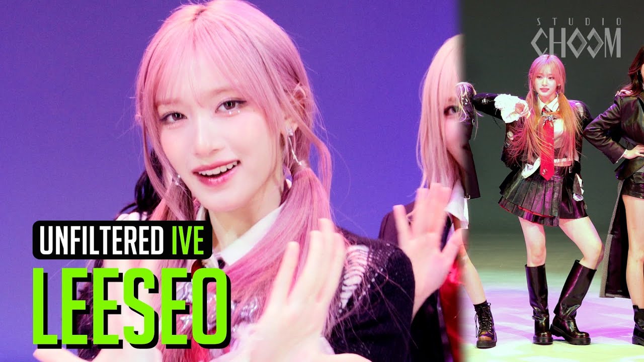 [UNFILTERED CAM] IVE LEESEO(이서) 'REBEL HEART' 4K | STUDIO CHOOM