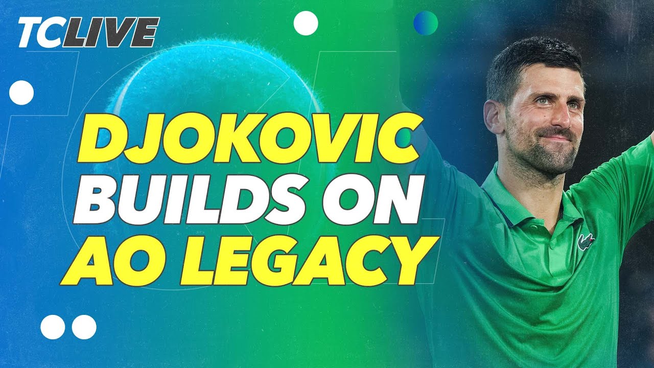 Novak Djokovic Wins 100th Career Australian Open Match | TC Live