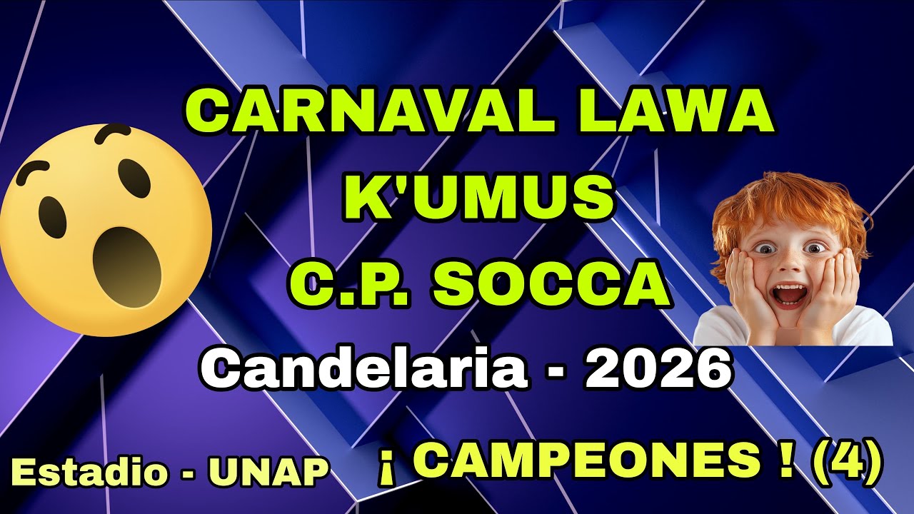 Conjunto Carnaval Lawa K’umus del centro poblado de VILLA SOCCA - Acora Candelaria 2026 ¡CAMPEONES!