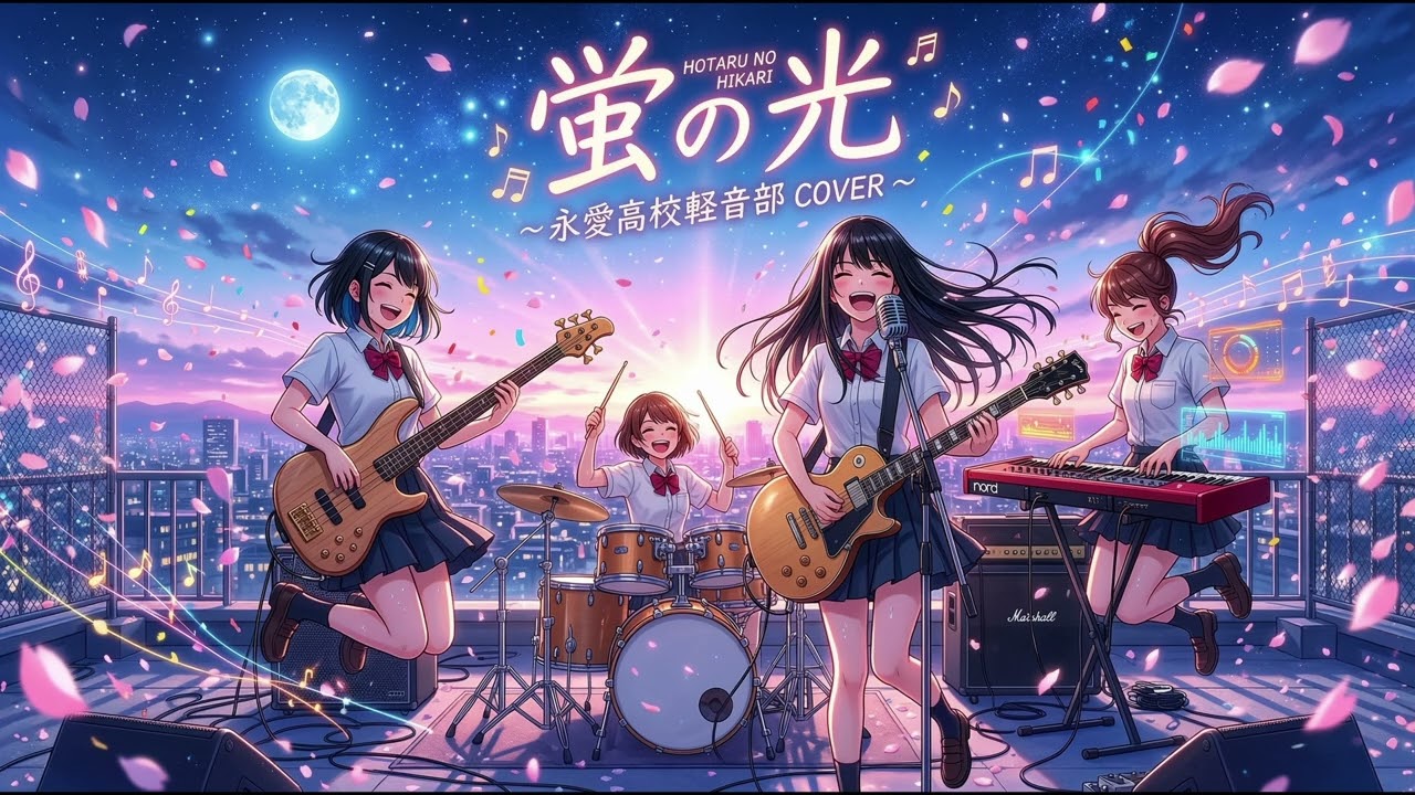 HOTARU NO HIKARI / SNAIL RAMP (Cover by 永愛高校軽音部)