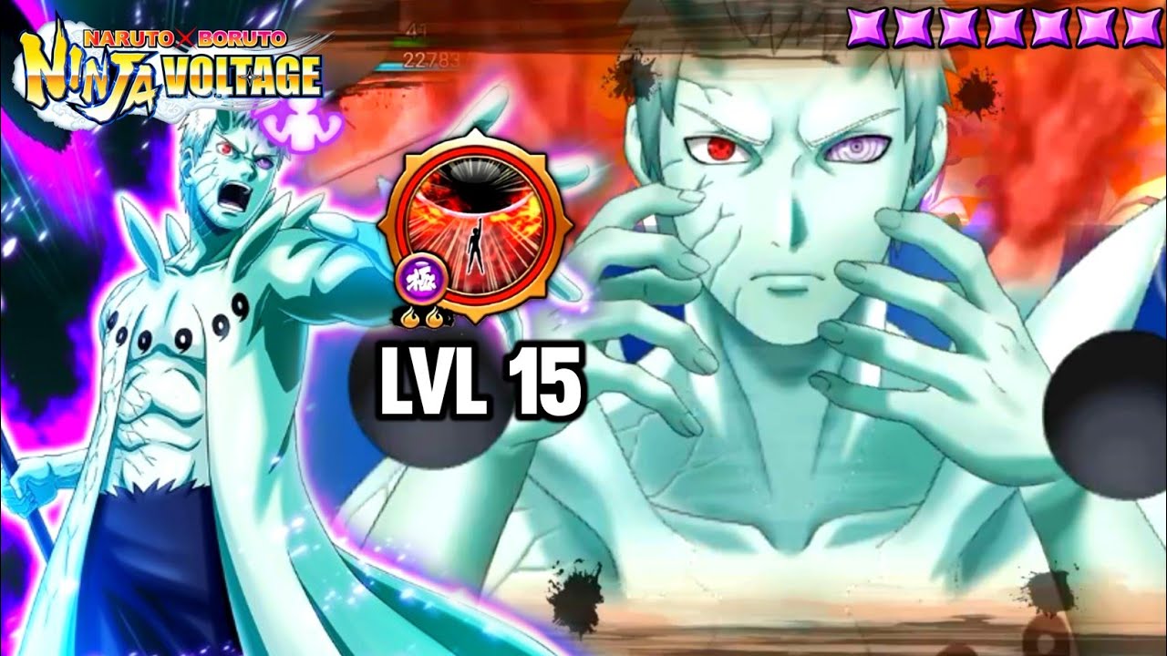 Juubito (Boosted) + MAX EX Showcase Solo Attack Mission Gameplay | Naruto X Boruto Ninja Voltage