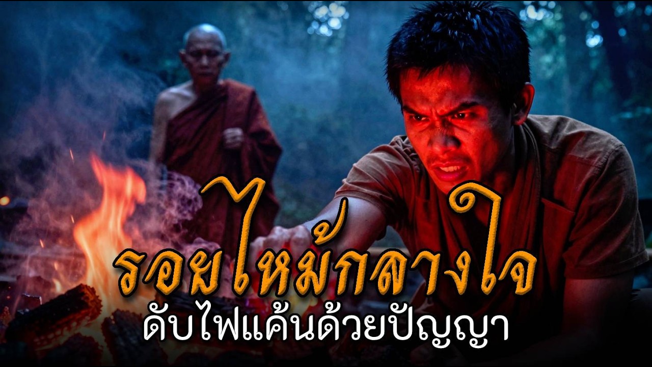 รอยไหม้กลางใจ ดับไฟแค้นด้วยปัญญา #ธรรมะสอนใจ #นิทานธรรมะ #กฎแห่งกรรม #คติธรรมนำทางชีวิต #ปล่อยวาง