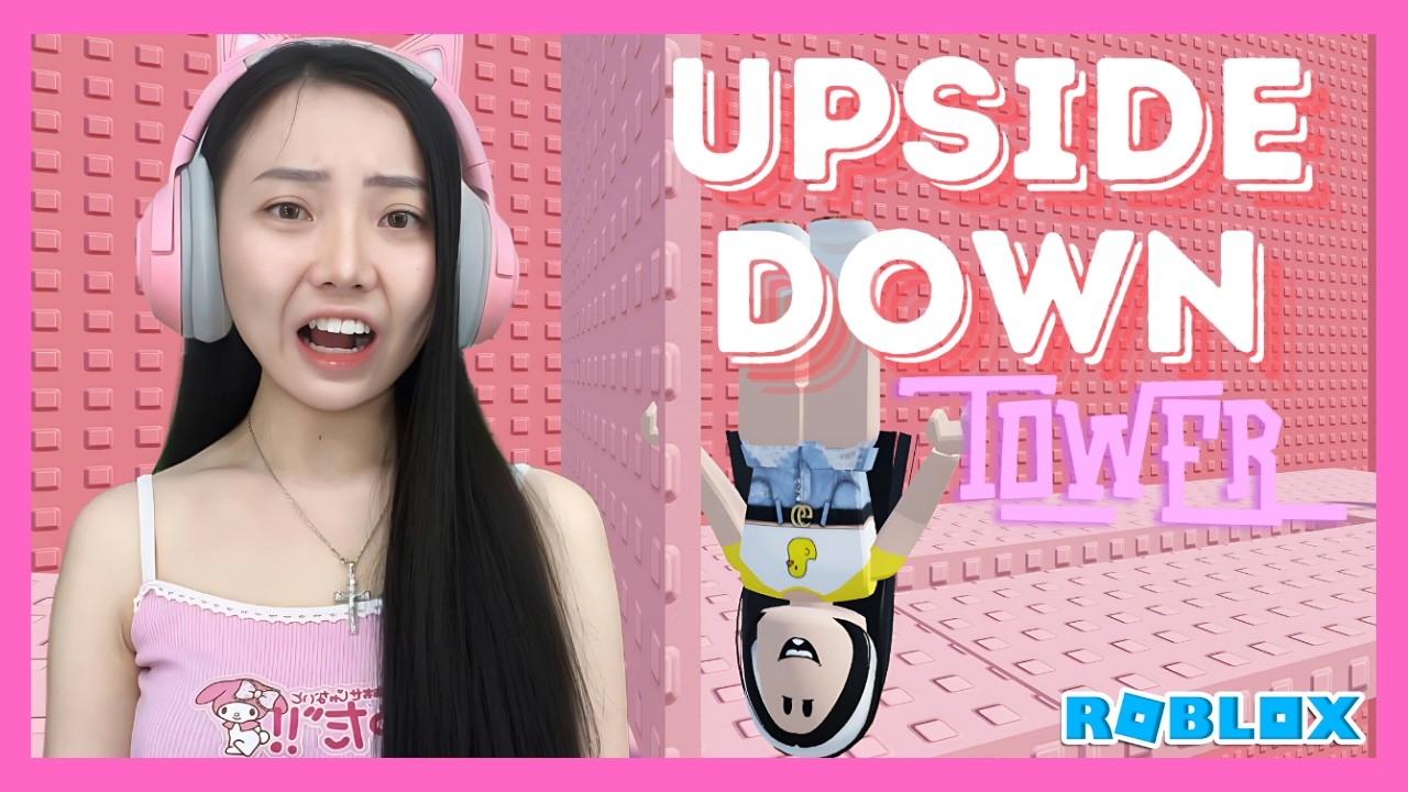 Main Tower Tapi Avatar Kebalik ?? Upside Down Tower - Roblox Indonesia