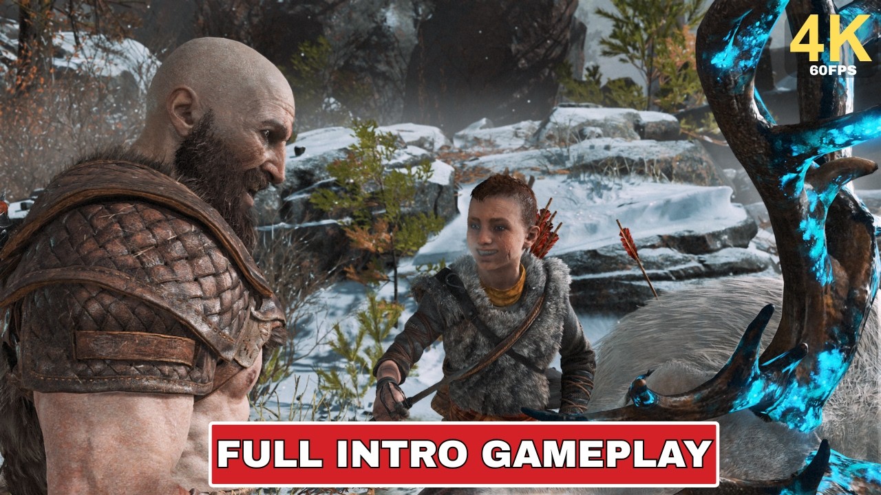 THIS GAME HAS THE BEST STORY EVER...GOD OF WAR PC Walkthrough Gameplay Part 1 - INTRO (FULL GAME)
