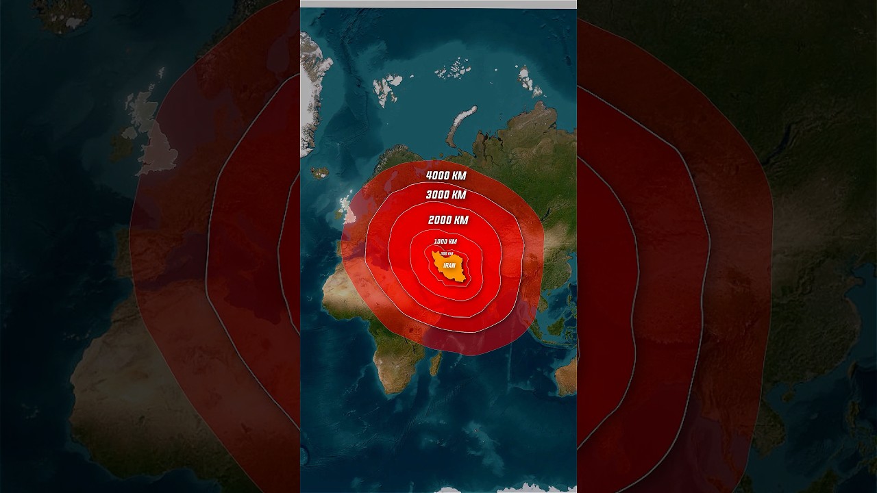 How Far Can Iran Missiles Reach? 🤯
