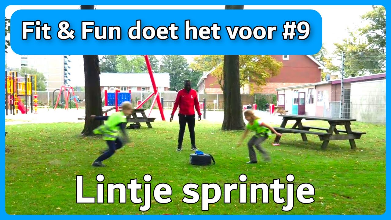 Fit & Fun doet het voor #9 - Lintje sprintje (Gymles)